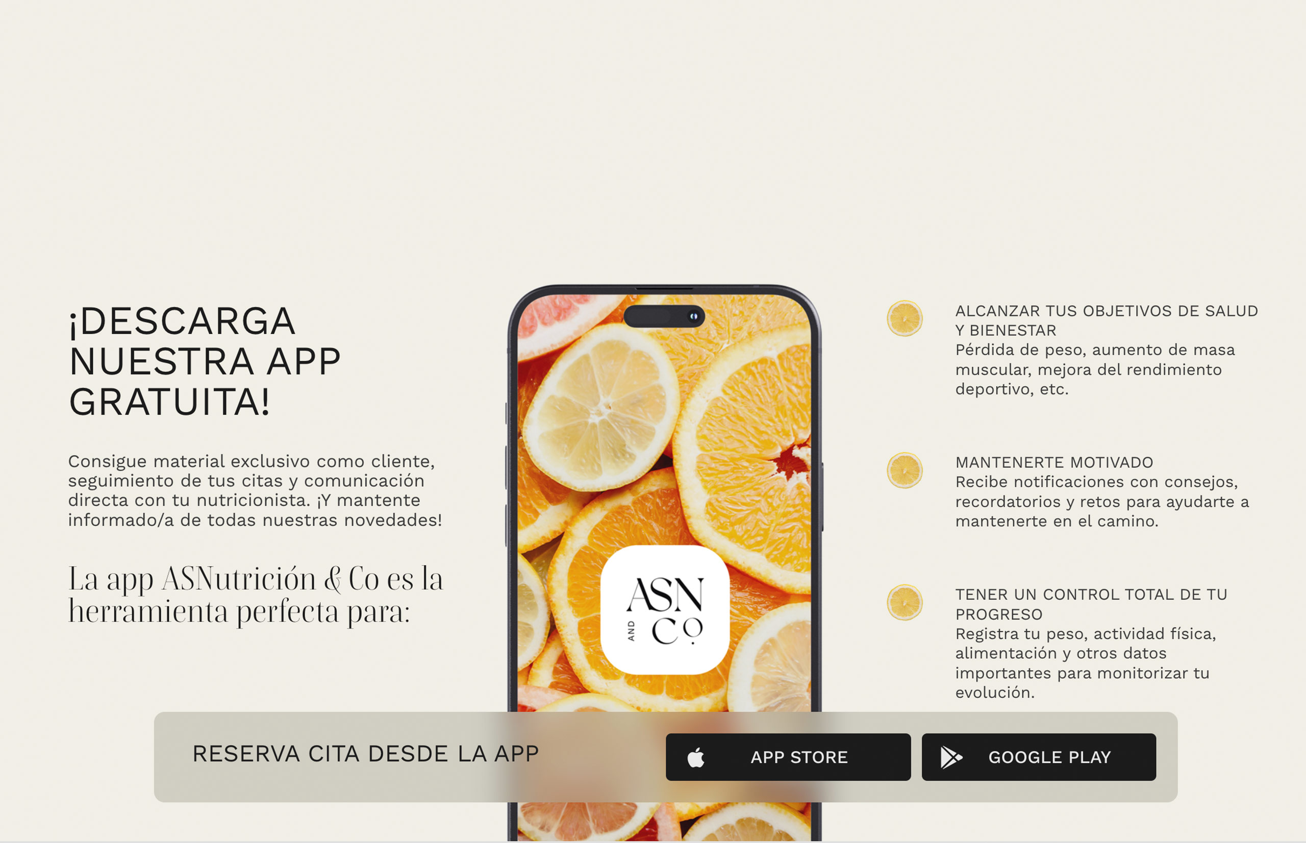 ▷ Ejemplo de página web para nutricionista [A medida]